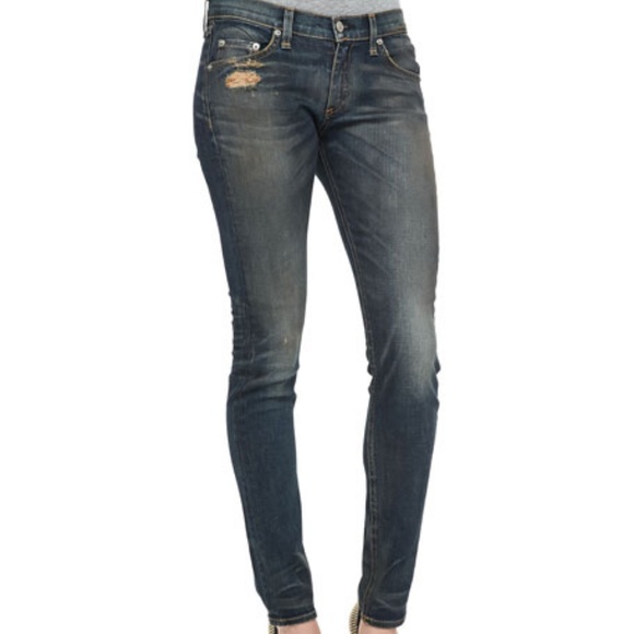 Rag & Bone skinny in arsenal size 25. Never worn. - Picture 1 of 7